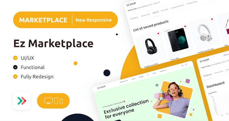 Ez Marketplace - Shop v3.0