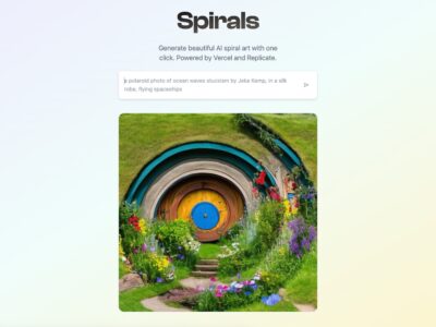 Spirals – AI Spiral Art Generator