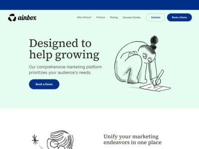 AInbox — Marketing Landing Page